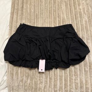 DOLLS KILL New Pink Black Mini Skirt Micro skirt